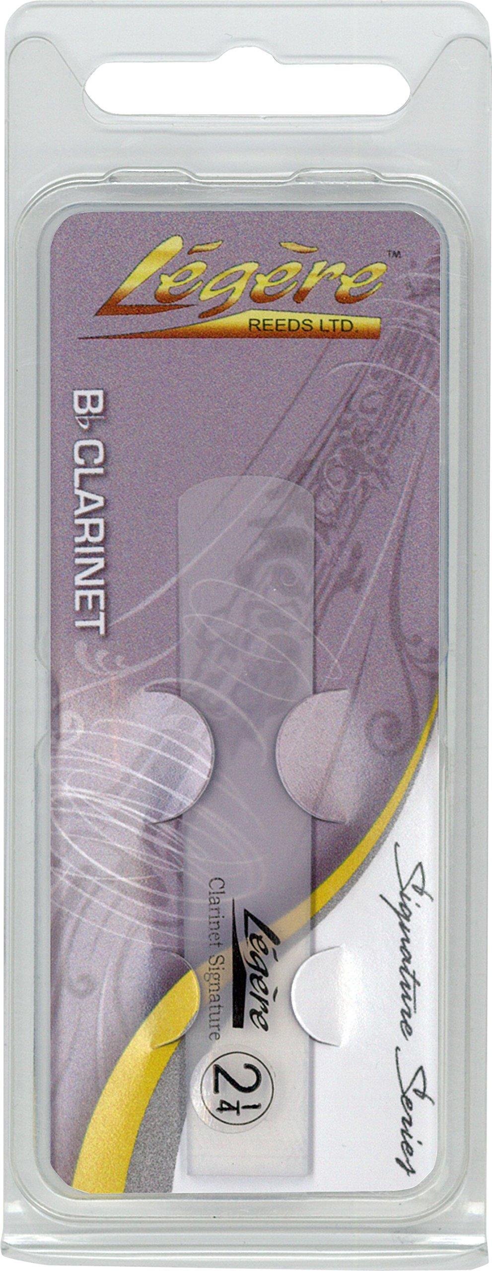 

Legere Resin Reed Signature Series for Bb Clarinet [Hardness: 2-14]