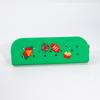 DIY silicone hole pencil bag, student creative cute pencil bag learning stationery storage bag stationery box