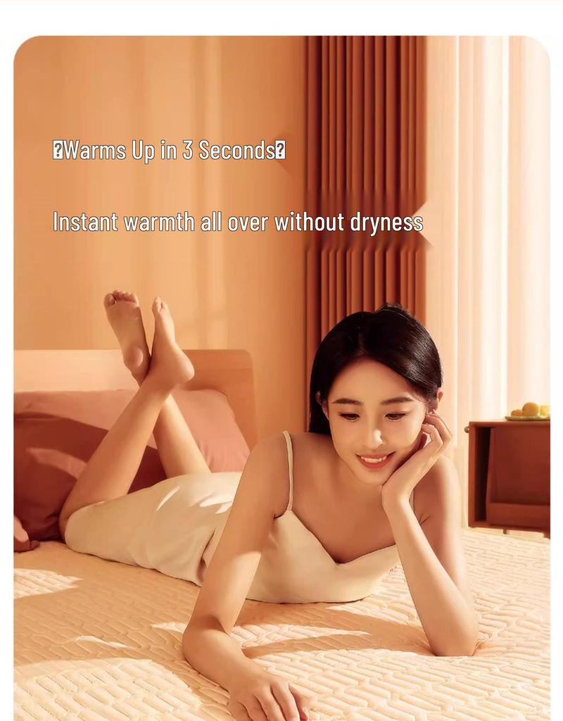 2025 Water-Heated Dual Control Electric Blanket Mat for Home