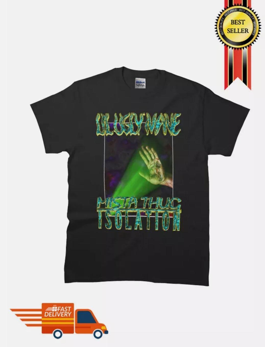 

Новая классическая футболка Lil ugly mane - Mista Thug Isolation Размер S-4XL S