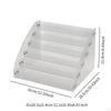 Acryl-Kosmetik-Aufbewahrungsbox, Lippenglanzständer, Nagellack-Organizer, Make-up-Halter für Pinsel