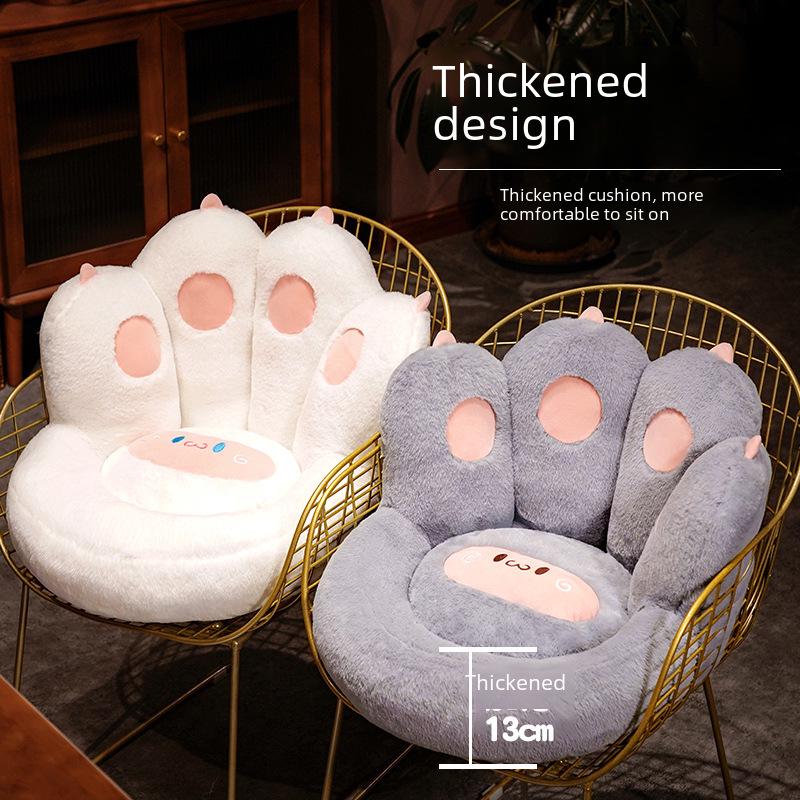 Tatami Lazy Cat Claw Bodenkissen – dickes Futon mit integrierter Rückenlehne für das Schlafzimmer- oder Wohnzimmersofa.