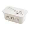 Large Capacity Butter Box, Cheese Storage Box With Knives