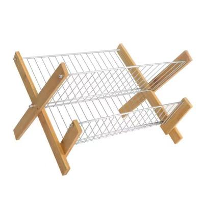 X-shaped Foldable Bowl and Dish Storage Rack, Bowl Rack, Drain Rack, Countertop, Multifunctional Kitchen Storage Rack
