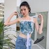 Top Colete Regata Estilo Retrô Feminino Com Barbatanas Modelador de Corpo Overbust Corpete Cobre a Gordura Com Alças de Tule Busto Completo Quadrado