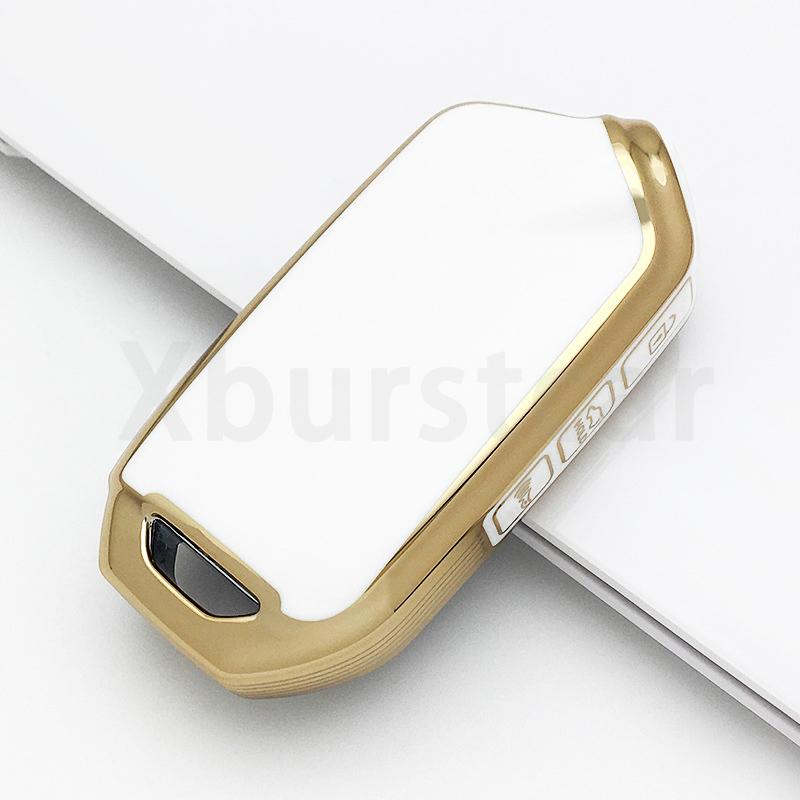 AAAHF1 TPU Car Smart Key Case Cover for Kia Stinger 2018 2019 2020 2021 K900 Stinger GT GT Elite GT Limited K9 Keyless Shell Fob Holder