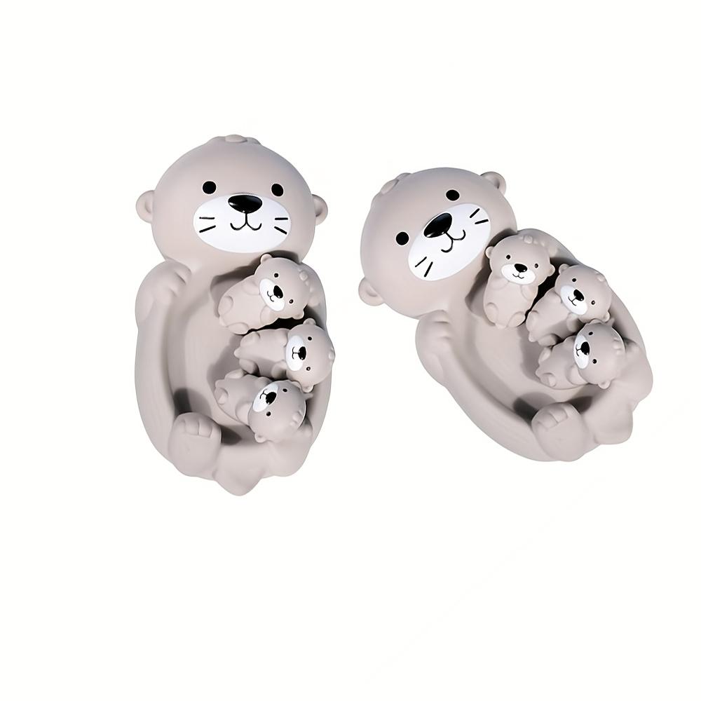 Playful Water-Floating Animal Bath Toy Set - Cute, Durable Plastic, No Batteries Needed, Ideal for Bathtub Fun