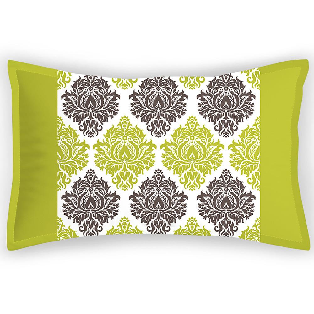New Style Pillowcases Classic Shading Satin Pillowcases Digital Printed Home Pillowcases