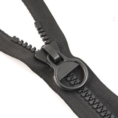 Resin Double-sided DIY Sewing Bags for Tent Zippers Cloth Accessories Pull Ring Zip Slider Head