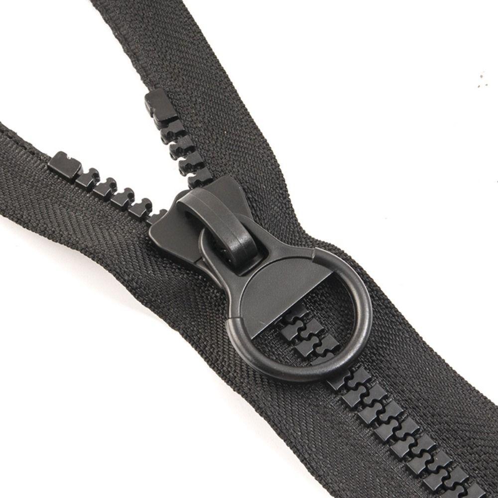 Double-sided for Tent DIY with Pull Ring Slider Head Pull Ring Zip Cloth Accessories Zippers