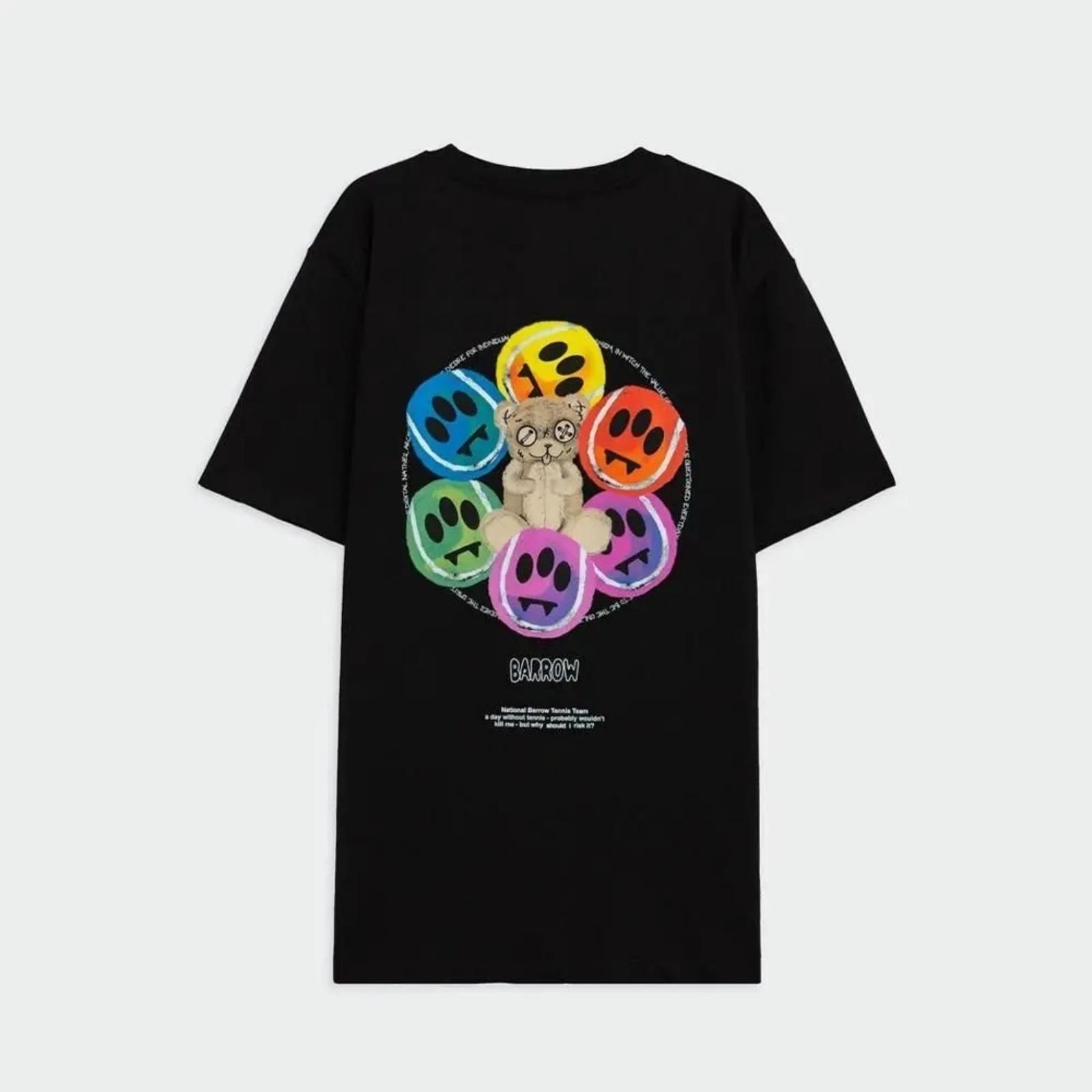 

Футболка-майка BARROW - BARROW JAPAN [Японский стиль] Высококачественная роскошь Для мужчин и женщин Топ Y2k S разноцветный
