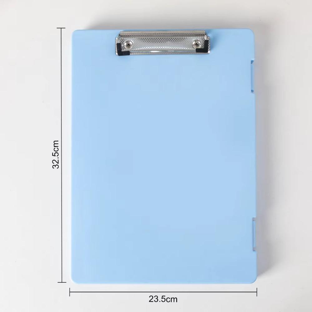 Multifunctional A4 Folder Clamp Storage Box Writing Storage Integrated Student Test Paper Folder