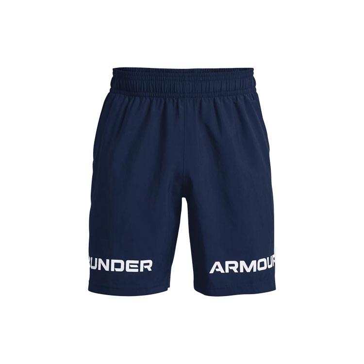 Under Armour Woven Graphic Wordmark Shorts Navy Men s 1361433-408 S