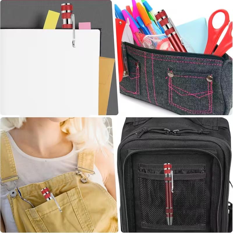 8-in-1 Aluminum Alloy Screwdriver Pen - Changeable Bits For Easy Repairs & Disassembly