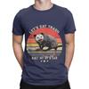 Let Eat Trash Get Hit By A Car Vintage Opossum Graphic 100 Cotton TShirt Possum Tops Tees For Unisex