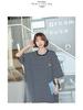Popular Summer Milk Silk Cartoon Nightdress for Women - Short Sleeve, Loose Fit, Ideal for Students