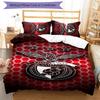 Benfica FC 3pcs Bedding Set Duvet Cover Closure Includes 1 Duvet Cover & 2 Pillowcases for All Seasons Bedroom Home Dorm Decor