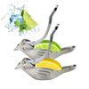 Bird-Shaped Manual Lemon Squeezer - Portable Citrus Juicer with Pulp Seed Separator for Cocktails Seafood Tea Vegetables Dishwasher Safe
