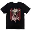Slayer Unisex T-Shirt: Nailed Red (Large)