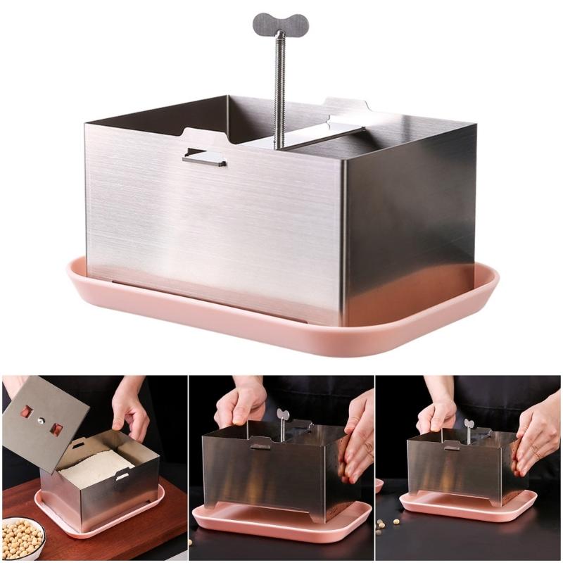 Easy Cleaning Wide Mouth Removable Designs Kitchen Gadget for Dairy and Bean Curd 304 Stainless Steels Yogurt Strainer