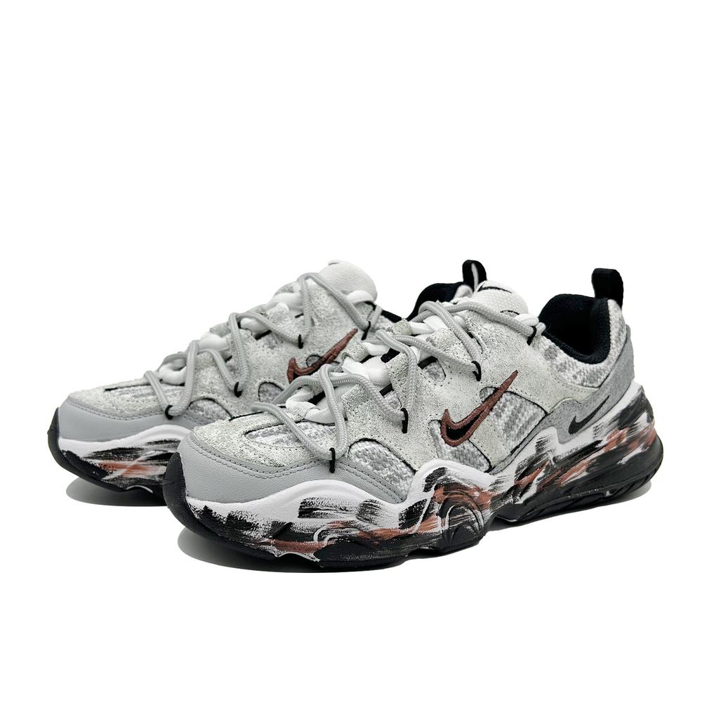 Nike Tech Hera Total Crimson Gray Flame Cushioning Abrasion Resistant Breathable Height Increasing DR9761-101(team410- )