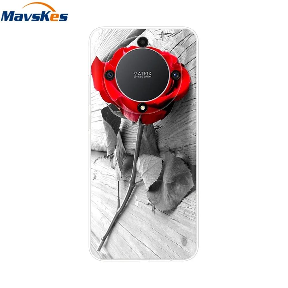 Phone Case For Honor X9A Case Silicone Soft Shockproof Fundas For Huawei Honor X9A Back Cover HonorX9A RMO-NX1 Clear Phone Cases