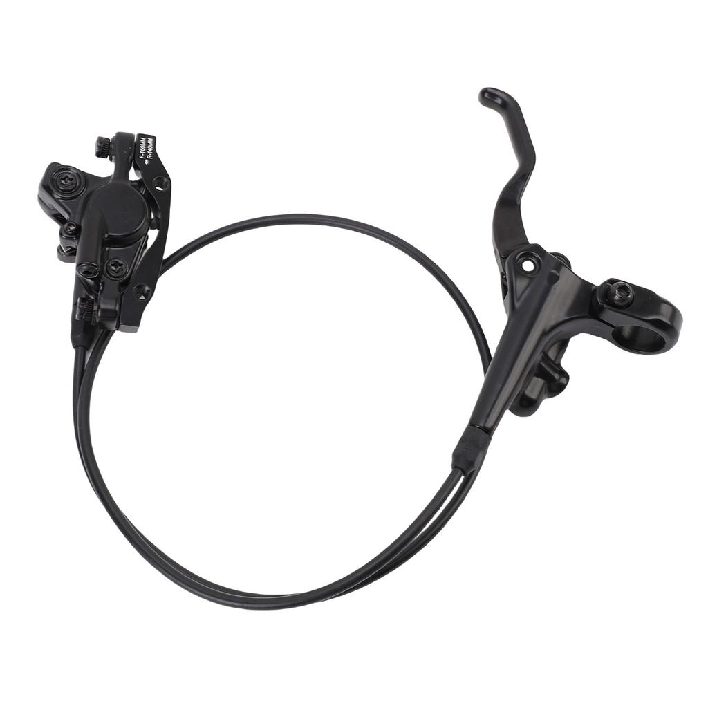 Left Front Bike Hydraulic Disc Brake Aluminium Alloy Bike Hydraulic Disc Brake with 800mm Hose Length for Mountain Bike