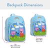 [Peppa Pig] Peppa Pig & George Pig Backpack PEPPA001298 [Parallel Import]