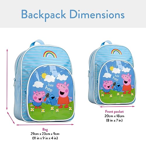 [Peppa Pig] Peppa Pig & George Pig Backpack PEPPA001298 [Parallel Import]