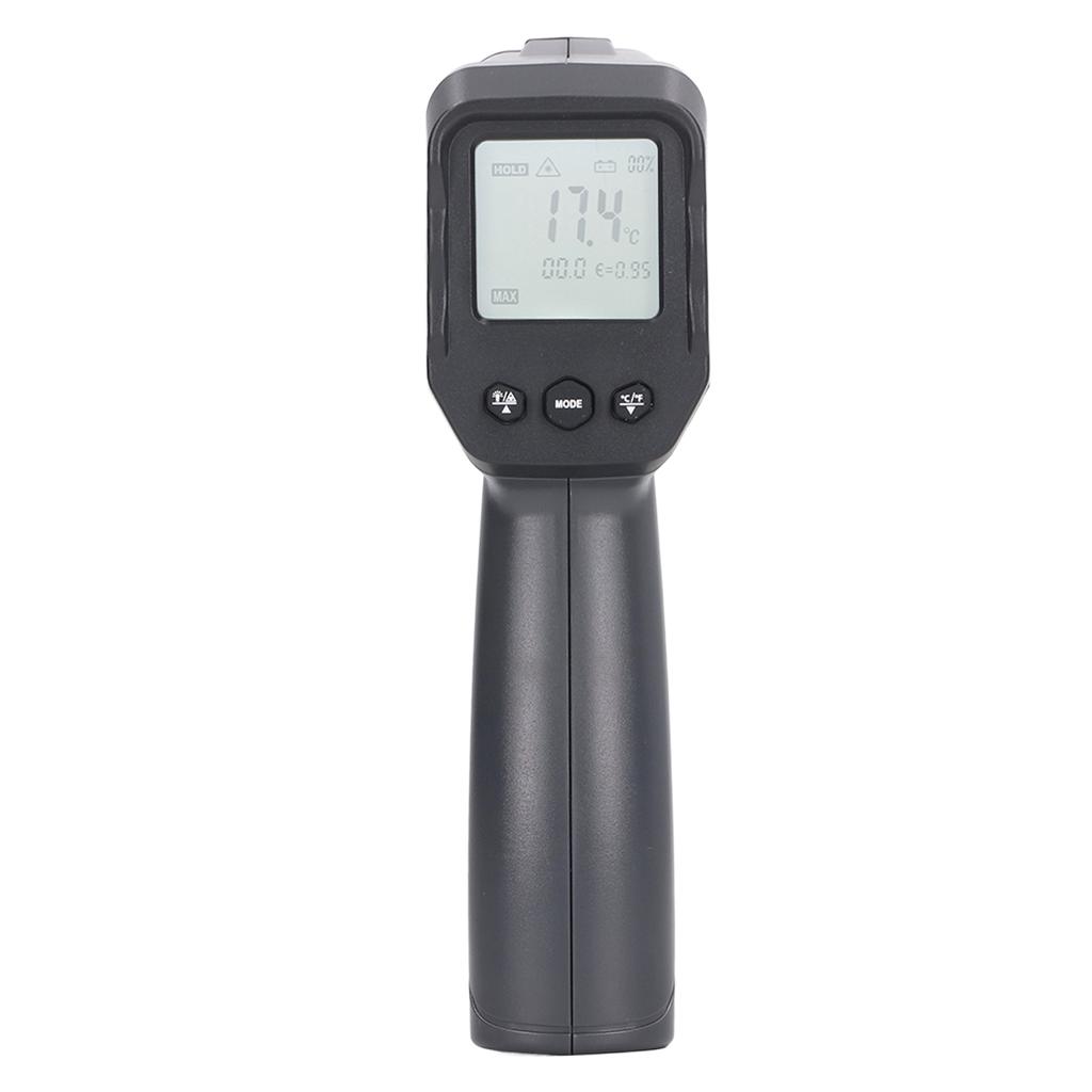 Handheld Thermometer 12:1 50:1 Measured Distance Ratio LCD Display Heat Temperature Meter Gauge Gun ‑50‑1600 Celsius