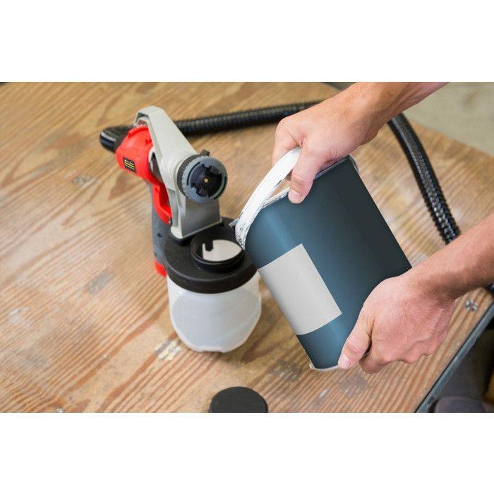 Pistolet de peinture HVLP 1200W 1,2L Mecafer