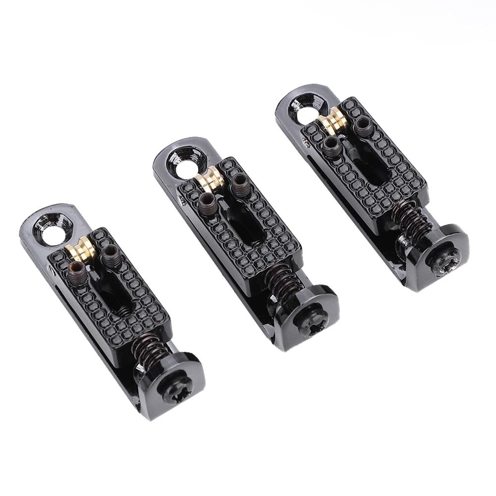 3 PCS Single Roller String Bridge 3cm for Guitar Musical Instrument Accessory