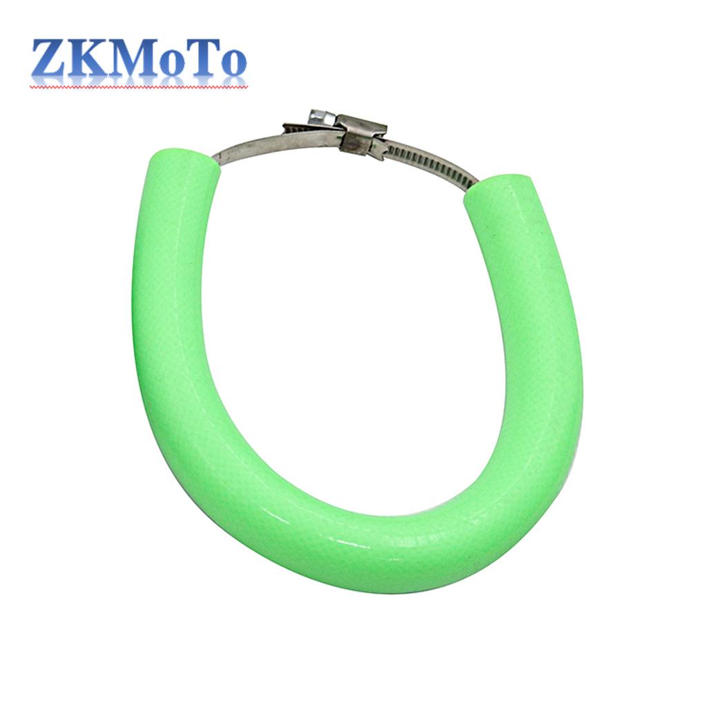Universal Motorcycle Oval Exhaust Protector Can Cover For KTM Dirt Bike Accessories Silicone Guard Anti-hot 250 350 450 500 CC