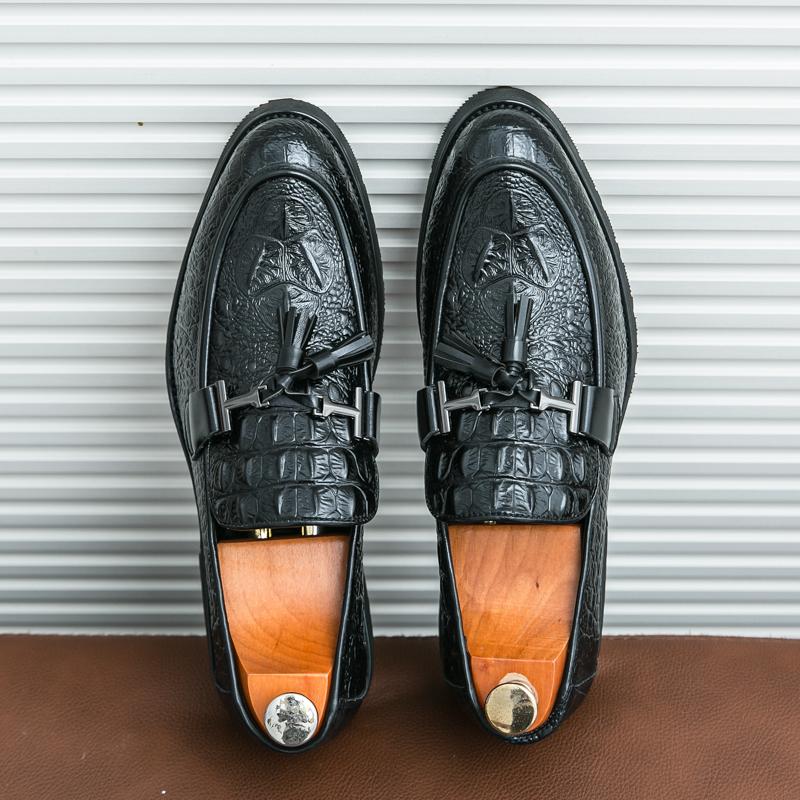 

Модные мужские туфли смешанных цветов, ретро мужские кожаные туфли, деловая мужская обувь в стиле барокко, повседневная мужская обувь Оксфорд 38 чёрный