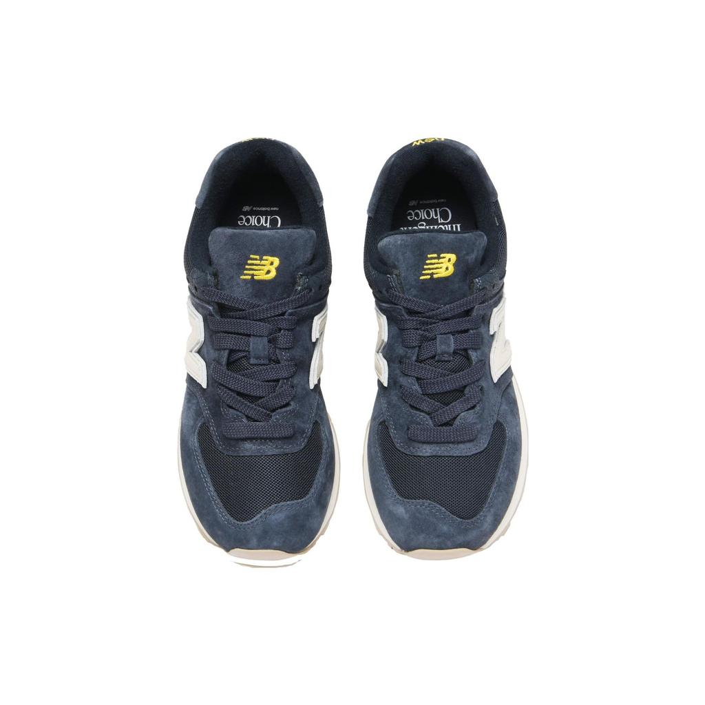 New Balance Nb 574 Retro Comfortable Low-Top Running Shoes Women sneaker Gray Blue U574RNB