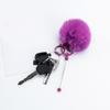 Vibranting Colorful Keychain Charm for Beads and Jewelry Craft Supplies 12 Pieces for Student Kids and Office Use
