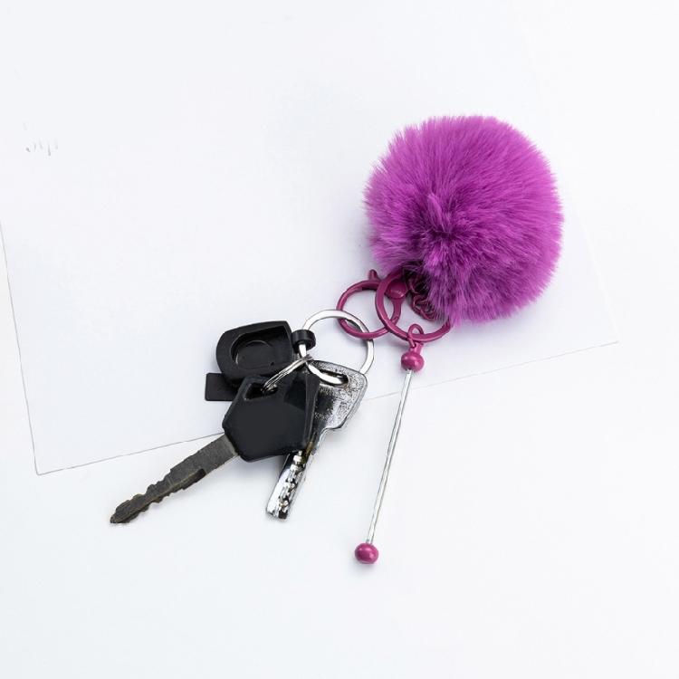 Vibranting Colorful Keychain Charm for Beads and Jewelry Craft Supplies 12 Pieces for Student Kids and Office Use