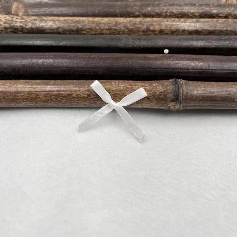 Small Bow Polyester Ribbon Knot for Underwear, Socks, Clothing, Jewelry, and Floral Accessories