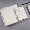 A5 Loose-Leaf Detachable Error Notebook with 6-Hole A4 Paper, Clip-On Shell, and A6 Inner Page Buckle Ring.
