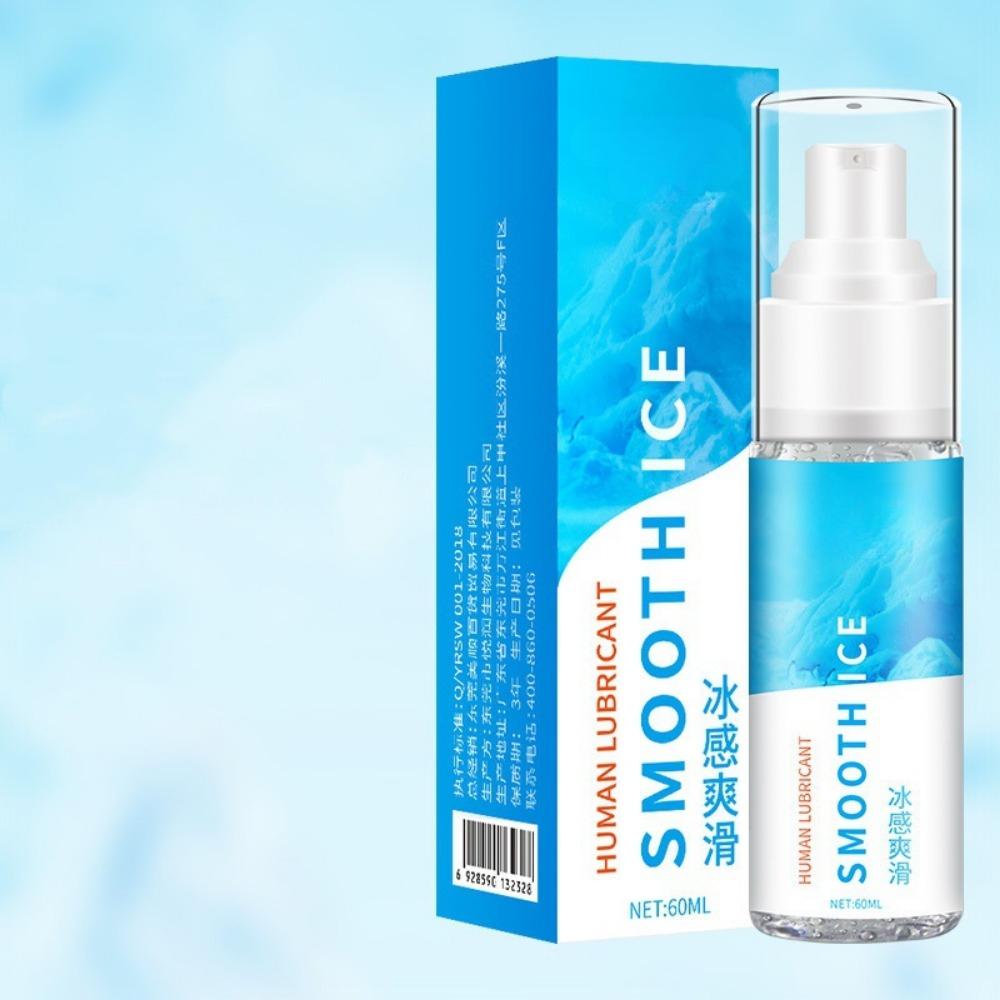 60ML Ice and Heat Feeling Lubricant Gel for Adults, Anal Lubricant Oil for Adult Fun, Enhanced with Cooling and Warming Sensation