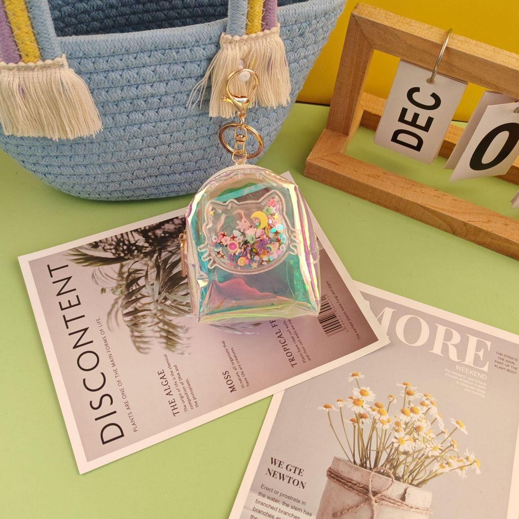 Colorful Heart-Shaped Mini Coin Purse: Portable Bag for Lipstick & Earphones