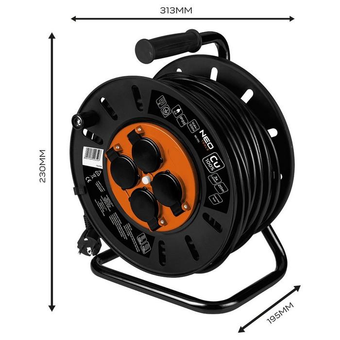 EXTENSION CORD REEL 20M 3*1.5MM2 - T N90-170