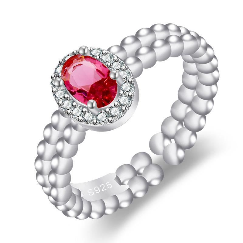 New 925 Silver Ring Heart Sparkle AAA Zircon High Quality For Women Rings Wedding Fine Jewelry Accessories Party Gift