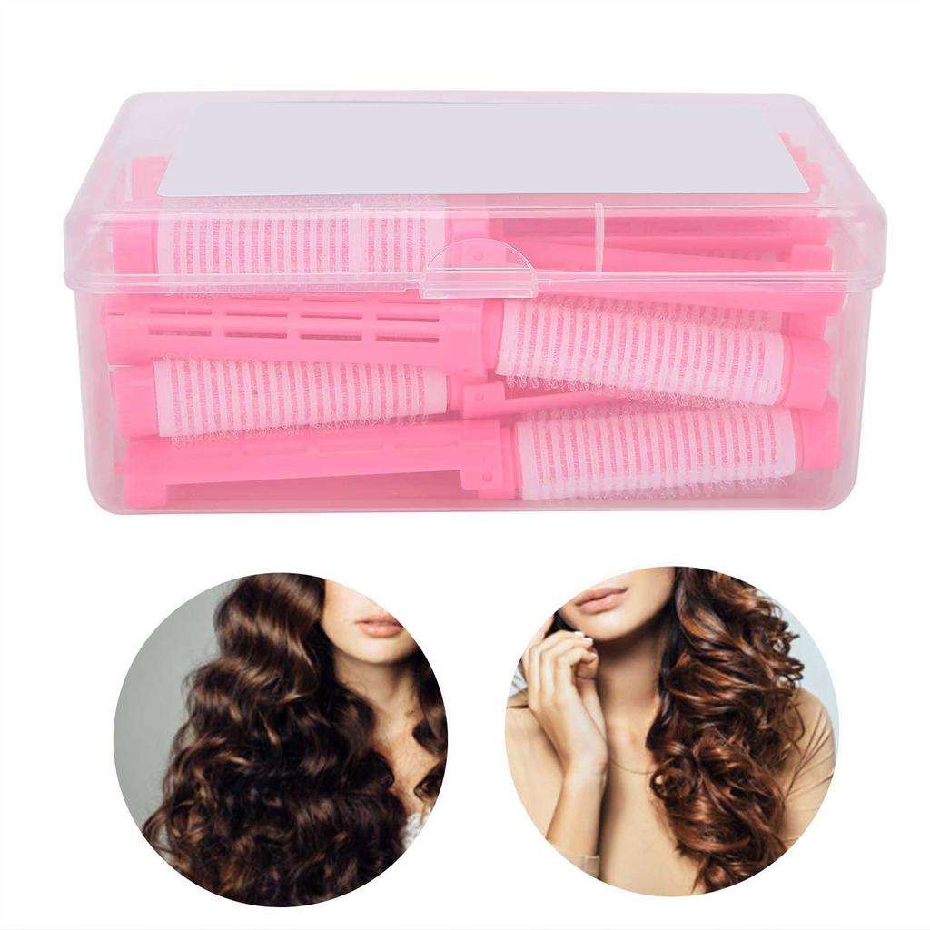20pcs Hair Perm Rods Fluffy Perming Rod Hair Roller Curler Hairdressing Tool Kit