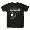 Everyone Is A Photographer's Until Tee I Manual Mode Camera T-Shirt Black Tee