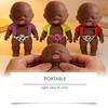 Black Babies Stress Relief Toy Slow Rising Anxiety Relieving Mini Baby Squeeze Toy