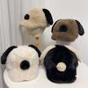 Cute Puppy Ears Plush Cap Children Winter Thickened Face Small Warm Windproof Baseball Cap Tide