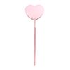 Eyelash Extension Mirror Lash Lifting Supplies Stainless Steel Long Handle Heart Shape Magnifying Checking Hand Mirror