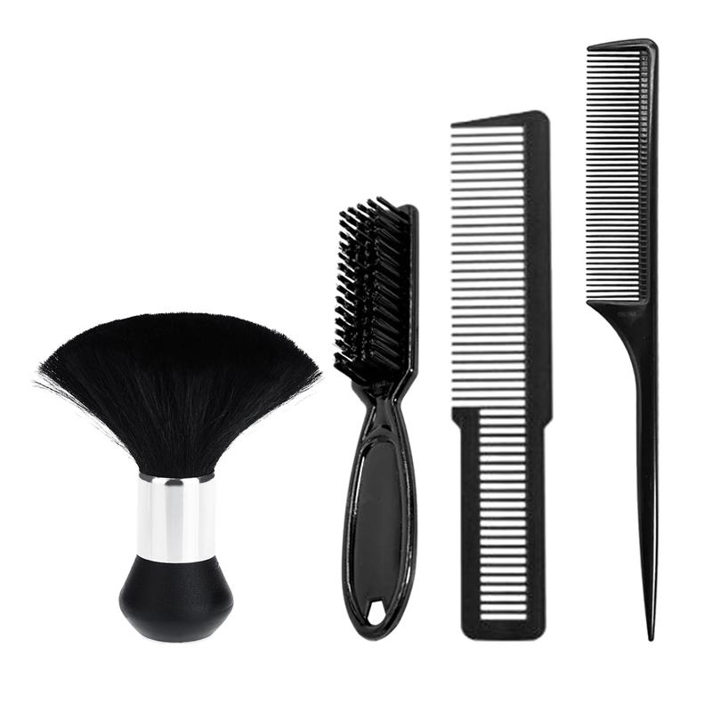 Professionelle Friseursalon Werkzeuge Haarschnitt Kämme Friseurschürze Nackenschutzstreifen Staubwedel Haar Schönheitszubehör Salon