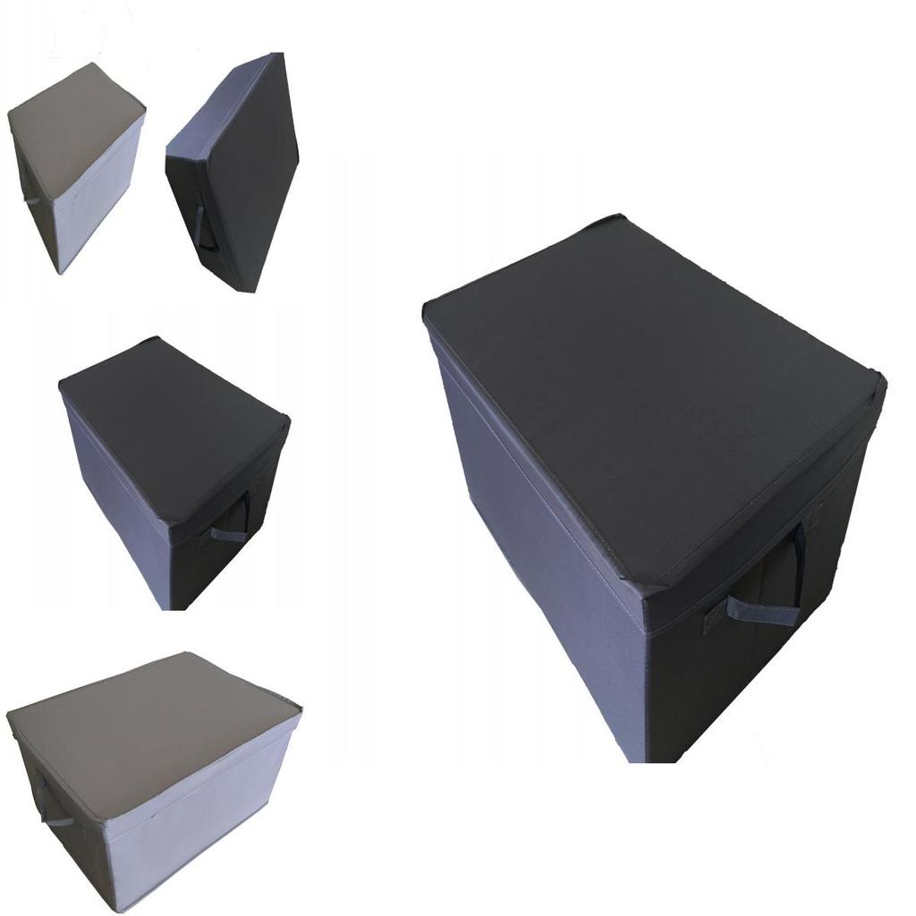 Multipurpose Oxford Material Storage Cube With Folding Feature For Living Space